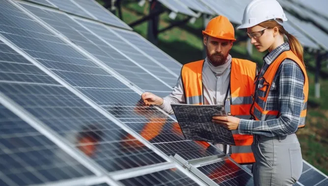 solar, solar panels, energy, photovoltaic, panel, power, engineer, business, worker, electricity, industry, ecology, technology, nature, engineering, alternative, environment, woman, technician, sky, electric, renewable